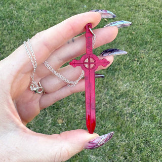 Demon Blood Sword Necklace MTS