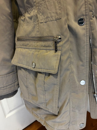 DKNY Ligh Light Gray Winter Jacket Size S-RSV
