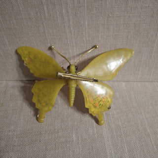 Gold Glitter Butterfly Clip|125709