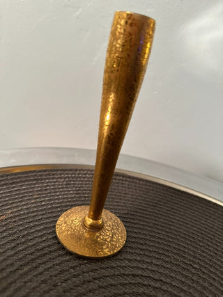 Vase Ransgil Crystal Gold Overlay 1PC-B MTS