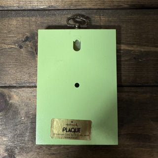 Vintage Hallmark Mini Grandmother Plaque RCD|131450