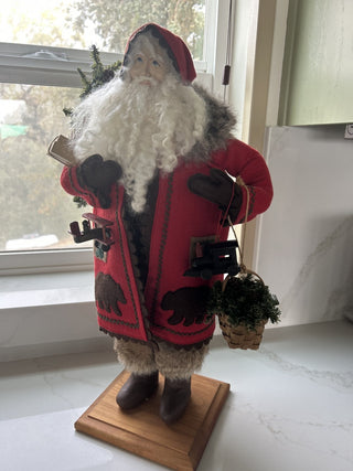 Lynn Haney Bear Creek Lodge Santa 1998 Style 2108-RSV|122126