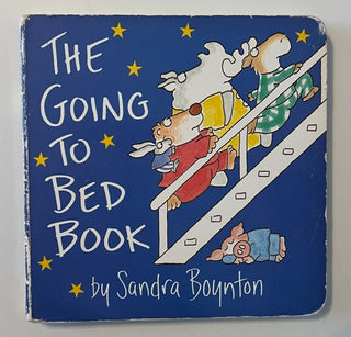 The Going To Bed Book by Sandra Boynton Board Book RSV