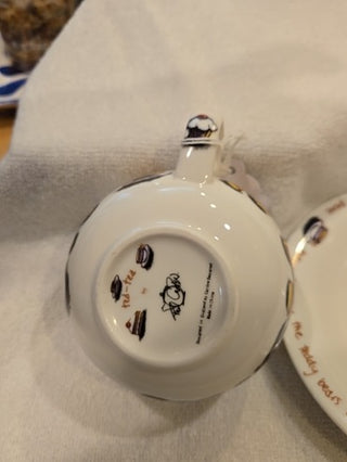 Paul Cardew Ted-tea cup & saucer. RCD