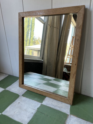 Antique Wood framed Mirror/Rectangle F&M