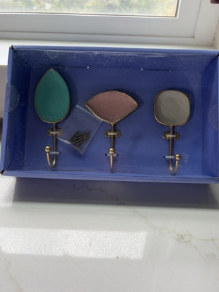 Wild Sage decorative metal hooks