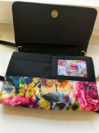 Betsey Johnson Crossbody Floral Purse