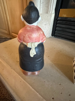 Vtg. Mamie Mullins - Moon Comic Strip circa 1930, figurine Bisque 8" RCD|78727