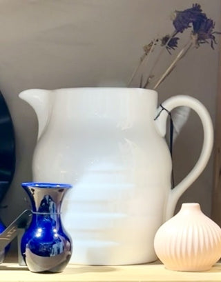 White Jug Stoneware Pitcher (large)|61589
