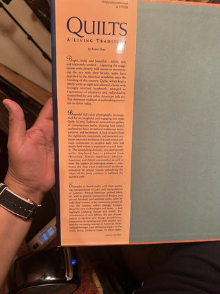 Quilts A Living Tradition, Robert Shaw, Beaux Arts Editions 11" X 14": #62 VV MTS|108875