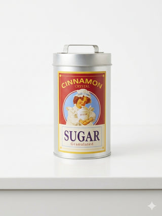 Cinnamon Crystal sugar container