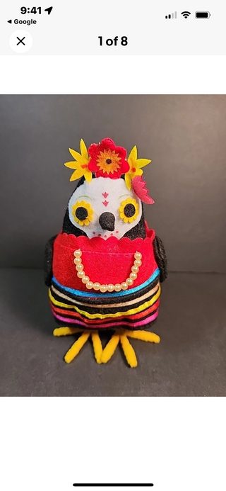 2017 HYDE&EEK Haloween CANTANTE Day Of The Dead Bird -RSV|109847