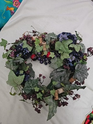 AD. Grapevine Berry Wreath