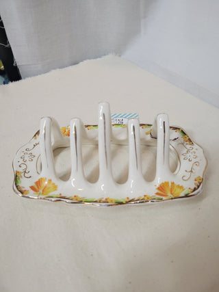English Porcelain Floral Toast Rack RCD|82864