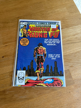 Comic Book: Master of Kung Fu Issue 125