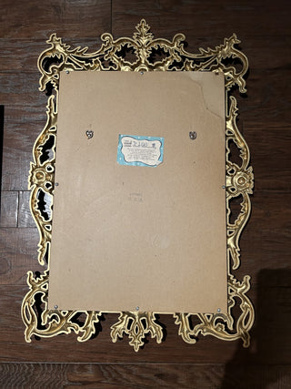 Vintage Wall Mirror with Ornate Gold Frame  MTS|75388