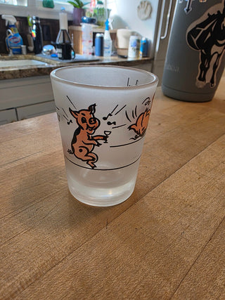 MTS Vintage MCM Piggy Cocktail Jigger|122271