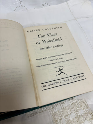 The Vicar of Wakefield by Oliver Goldsmith Book RSV