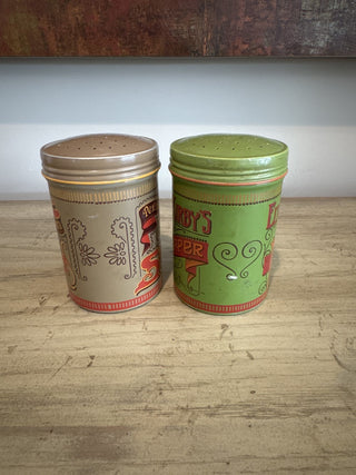 AJ - Metal S&P Shaker Set MTS|95652