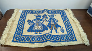 Set 2 Handwoven Wool Swedish Pillow Covers RSV