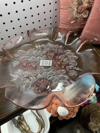 Mikasa Bella Rosa Walther Glas Serving Bowl/Platter|50770