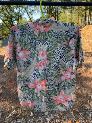 JP Erin London vintage tropical print