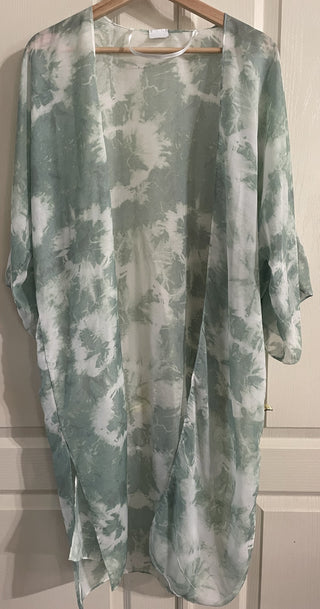 Tie Dye Green Cover Up MTS|83874