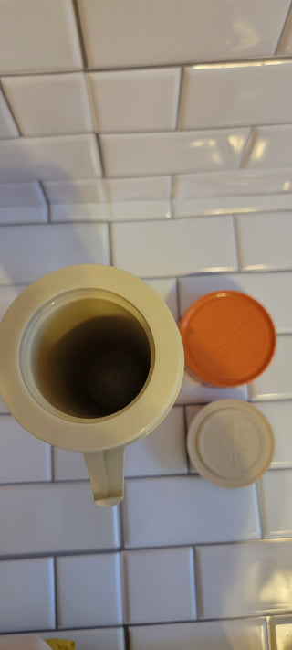 JMD- Vintage Orange Insulated Thermos Bottle- RSV