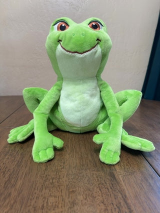 Disney Store Princess & The Frog Tiana  The Frog Plush 13”
