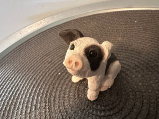 Pig Figure Pink-Black MTS|77804