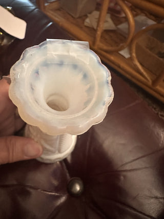 Vintage Milk Glass Bud Vase MTS -K|56728