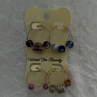 Set of 4 wine glass markers RSV