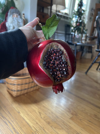 6" Pomegranate Ornament|132888