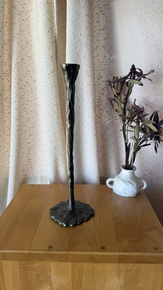 14.5" Metal Candlestick Holder (LZD - RSV)|108490