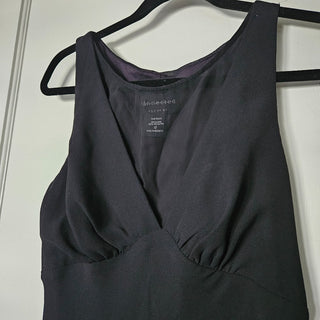 Women's - Connected Apparel | Black V-Neck Shift Dress (12/XL) (BRI) - MTS|120085