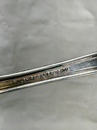 Serving Spoon Wilshire Silver Plate RSV