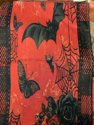 Gothic Bats Table Runner 13 x 72”