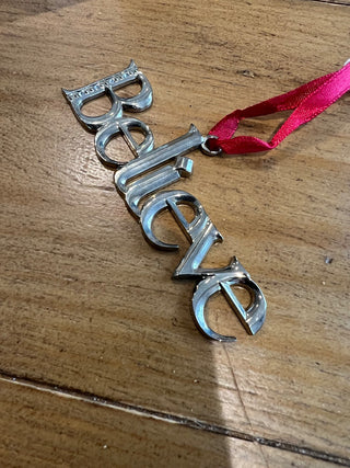 Believe Ornament Silver MTS|130724