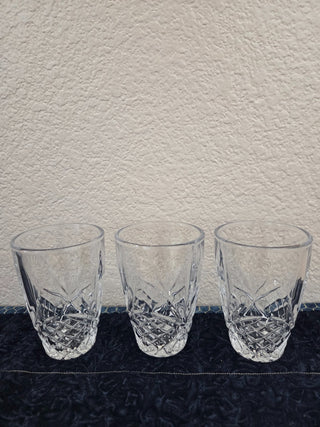 Godinger Shannon Dublin Crystal Juice Glasses, Set of 3, RCD|114761