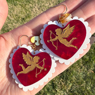 Cupid Heart Earrings|48826