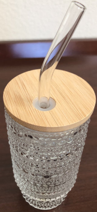 Cocktail Glass + Lid + Clear Straw RSV B22|96768