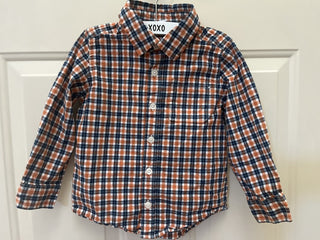 Old Navy L/S Plaid Button Down Shirt Sz 3T - RSV|105952