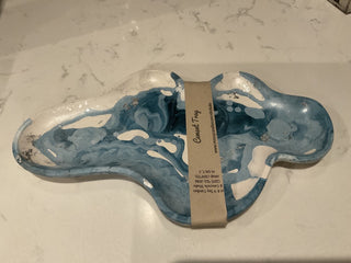 Handmade Large Cloud Cement Tray|109541