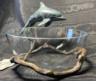 Dolphin Stand With Bowl 2 Piece RSV|54252