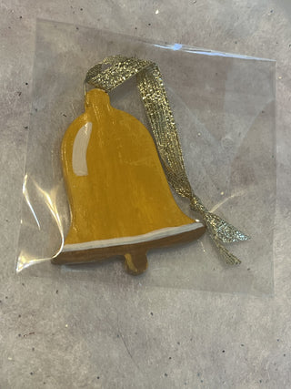 Handcrafted Clay Lg Bell Ornament | Gift Tag|129778