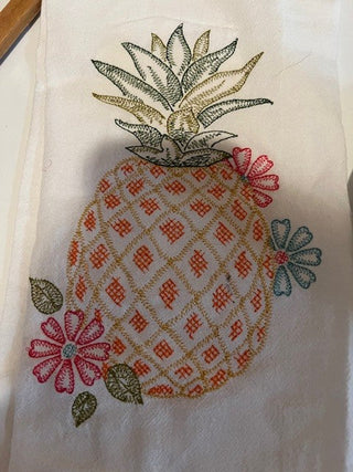 Pineapple kitchen towel