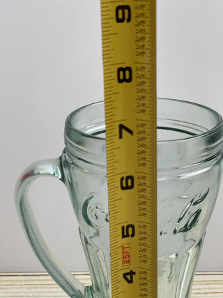 Coca-Cola Green Tinted Glass Mug with Handle RCD|76492
