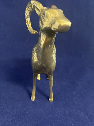 Solid Brass vintage Ram figurine rcd|75356