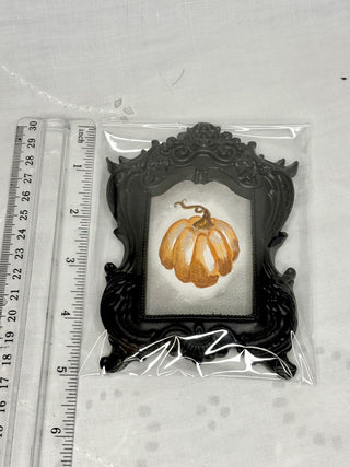 Original Watercolor Orange Pumpkin Magnet Large RSV