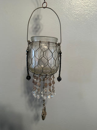 Suncatcher Lantern Wire Wrap Jar  MTS|134084